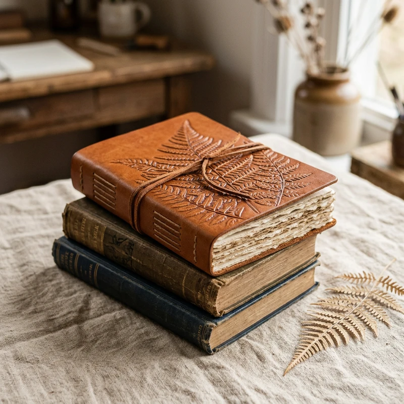 Botanical Leather Journal